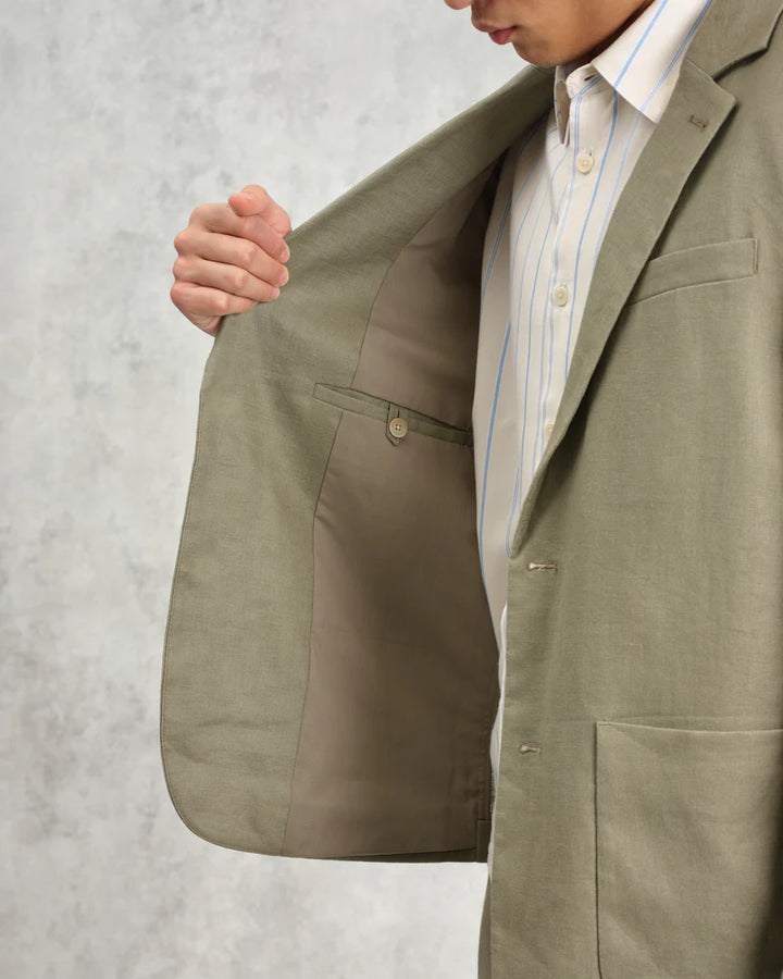 Wax London Fintry Blazer - Khaki