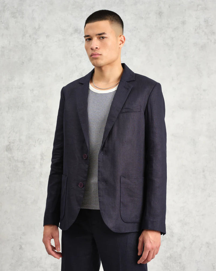 Wax London Fintry Blazer - Midnight