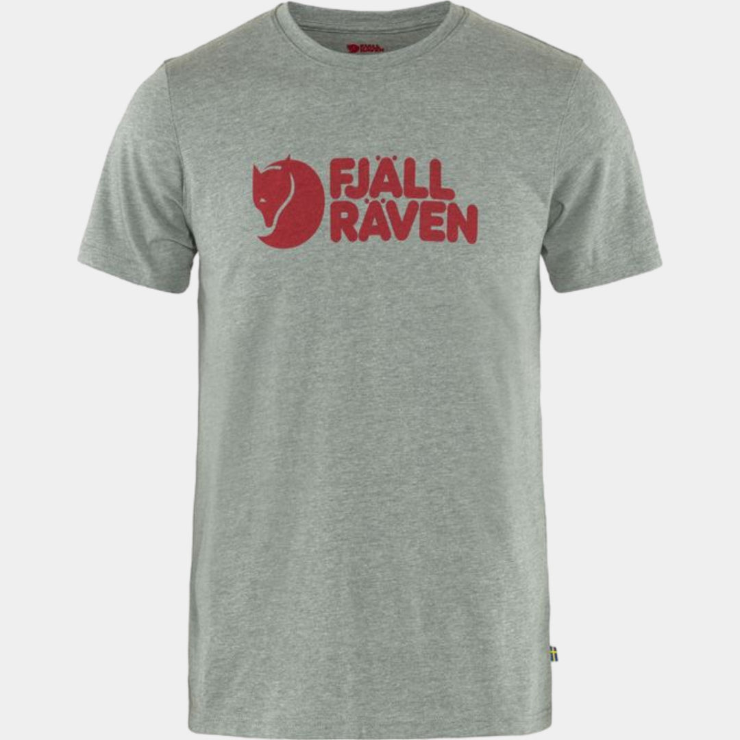 Fjallraven Logo T-Shirt - Grey Melange