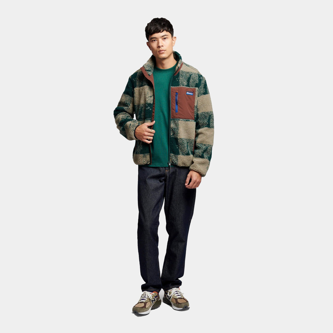 Penfield Textured Check Mattawa Jacket - June Bug