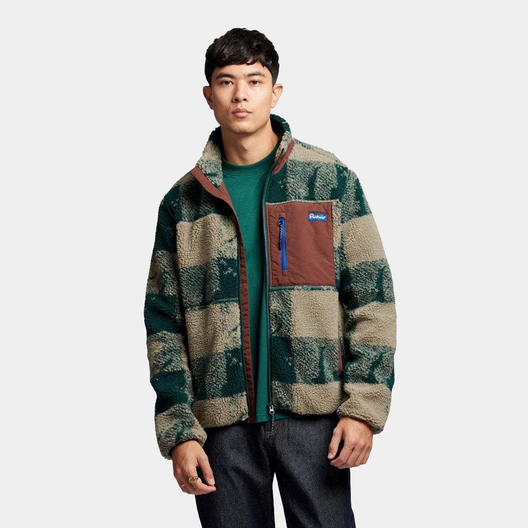 Penfield Textured Check Mattawa Jacket - June Bug