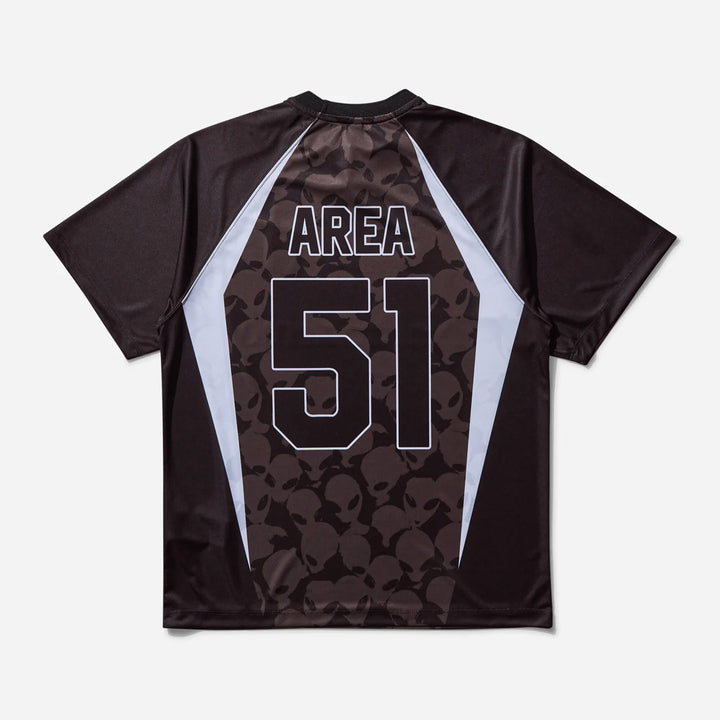 No Problemo Area 51 Football Shirt - Black