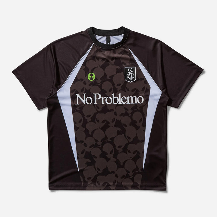 No Problemo Area 51 Football Shirt - Black