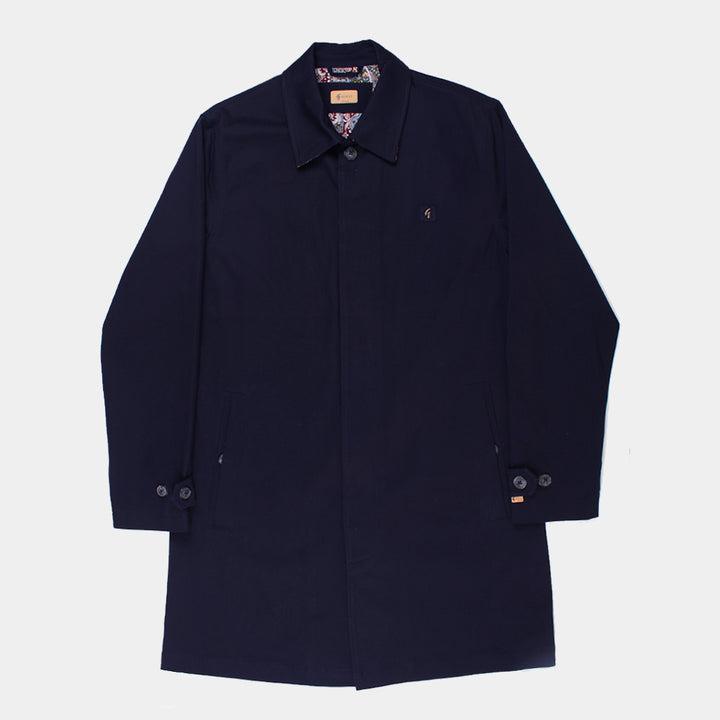 Gabicci Vintage Houghton Mac - Navy