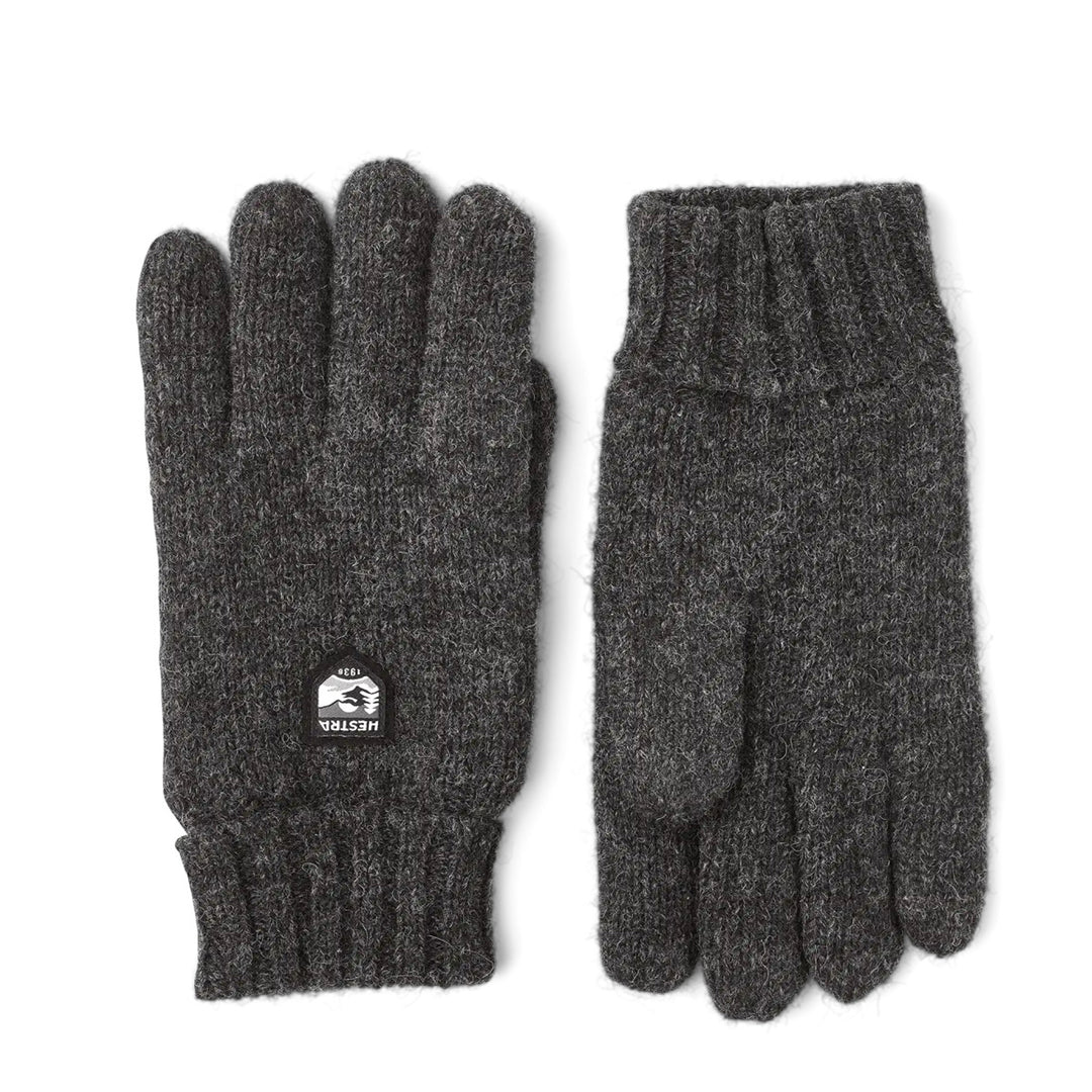 Hestra Basic Wool Gloves - Charcoal