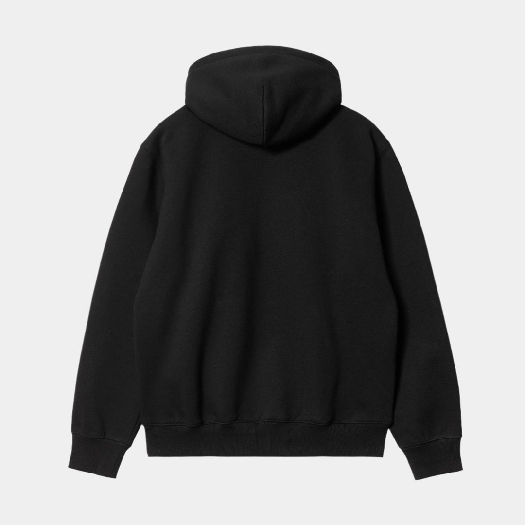 Carhartt WIP Hooded Carhartt Sweatshirt - Black/Black