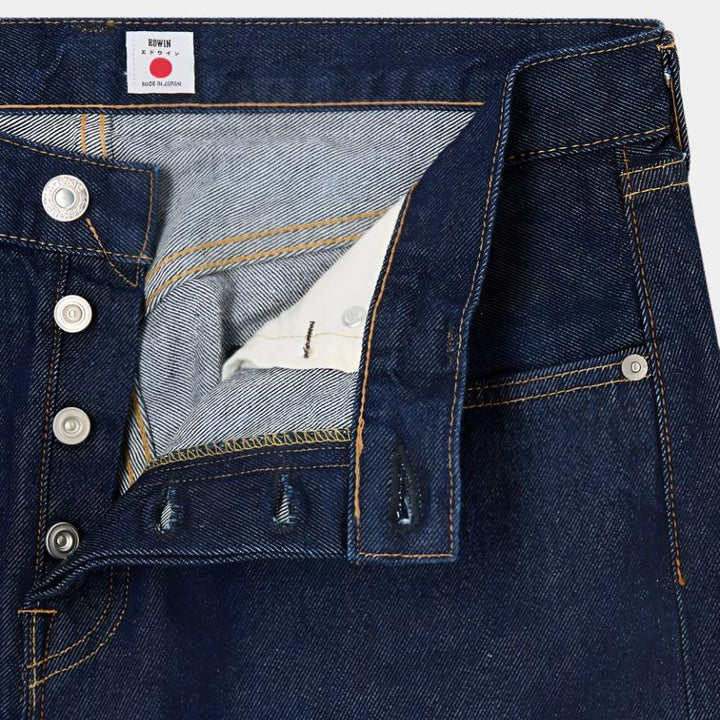 Edwin Regular Tapered Jeans - Blue Rinsed