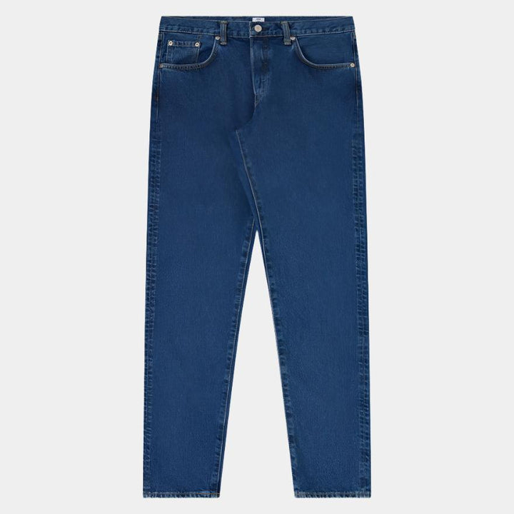 Edwin Regular Tapered Jeans - Blue Mid Used