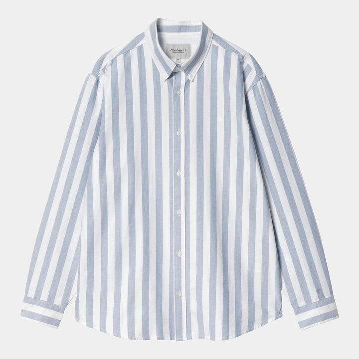 Carhartt WIP Dillion Shirt - Bleach/White