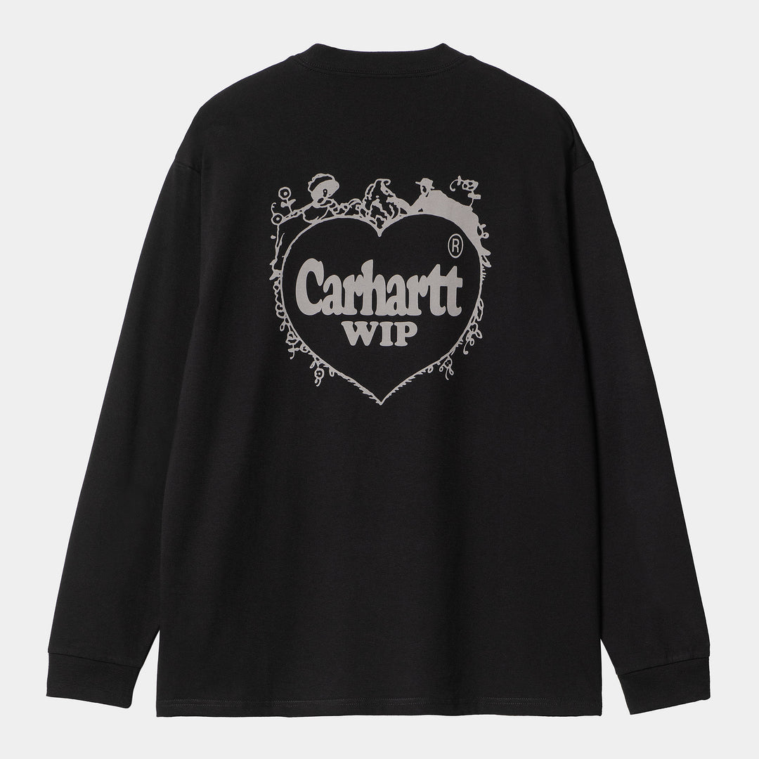 Carhartt WIP Women LS Spree T-Shirt - Black/Grey