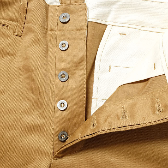 Buzz Rickson's 1945 Model Early Military Chino - Camel