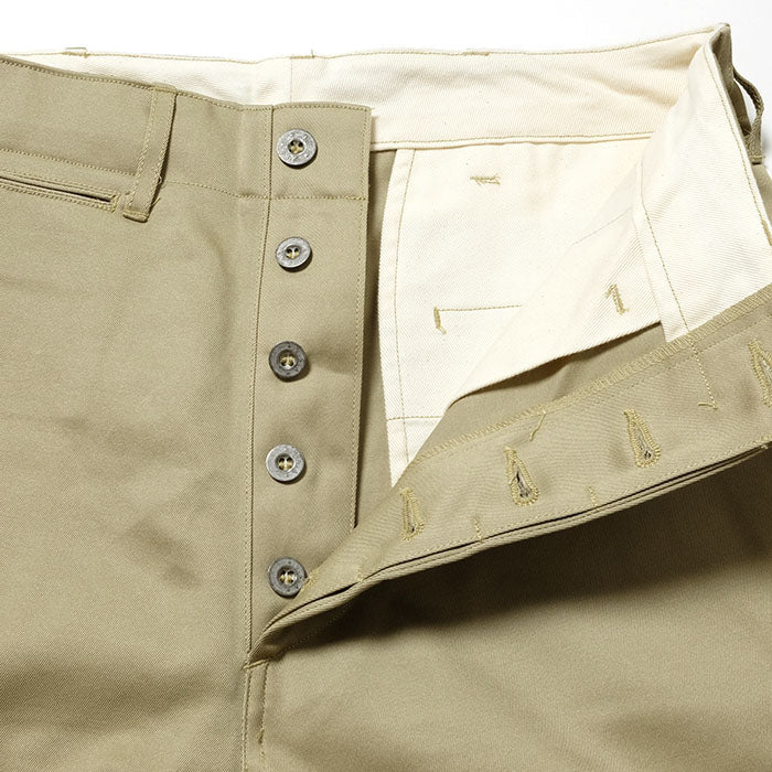 Buzz Rickson's 1942 Model Early Military Chino - Khaki