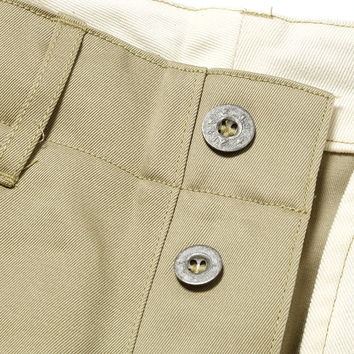 Buzz Rickson's 1942 Model Early Military Chino - Khaki