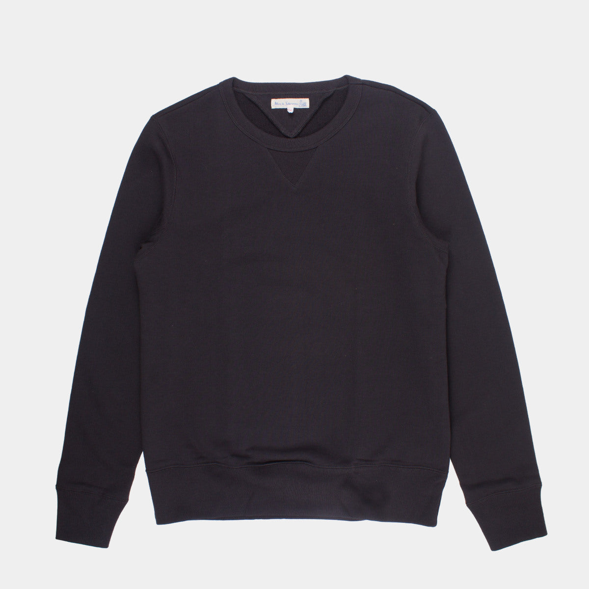 Merz B. Schwanen 346 Loopwheeled Sweatshirt - Charcoal