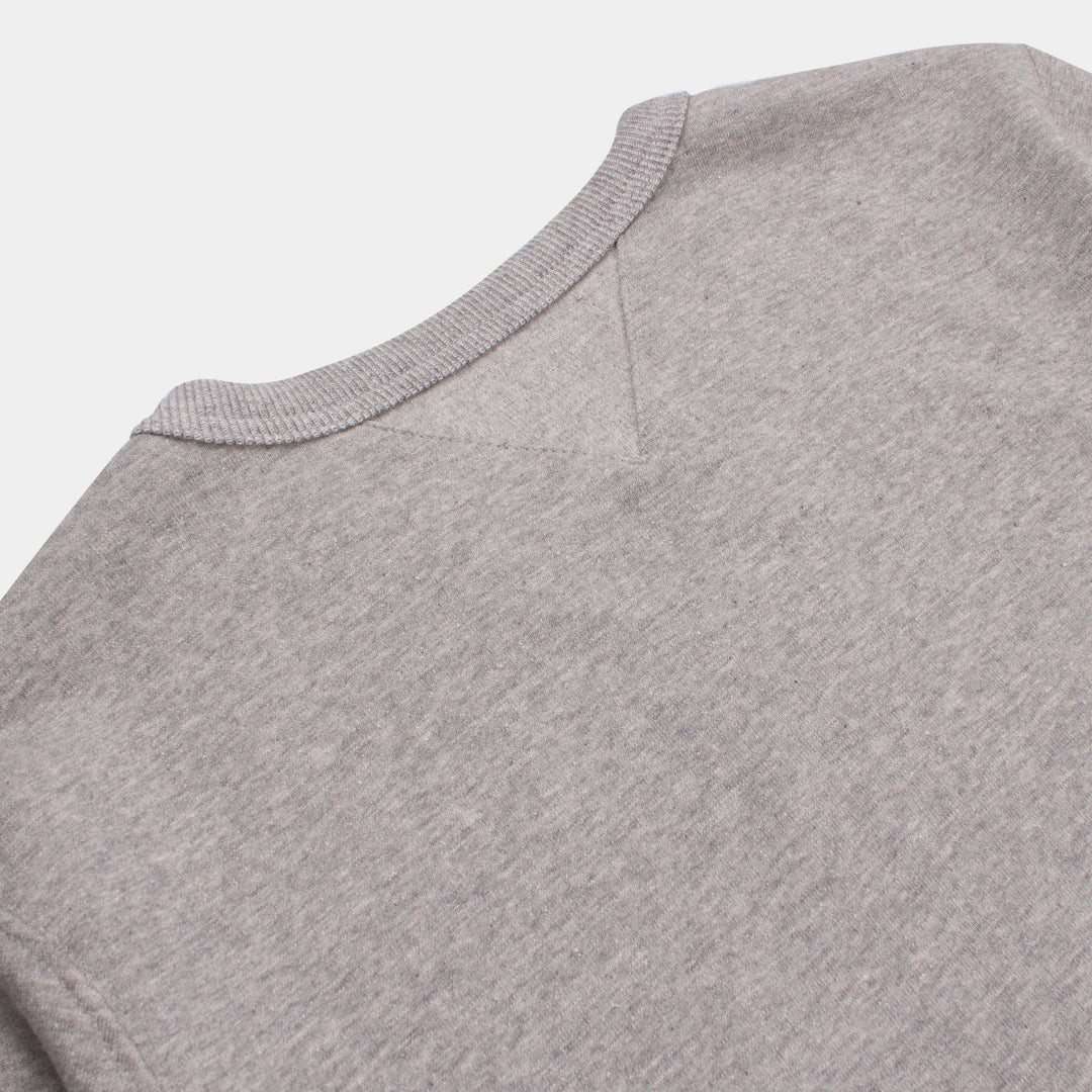 Merz B. Schwanen 346 Loopwheeled Sweatshirt - Grey Melange