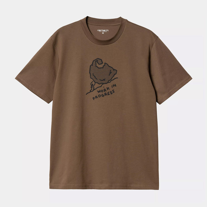 Carhartt WIP Move On Up T-Shirt - Chocolate/Back