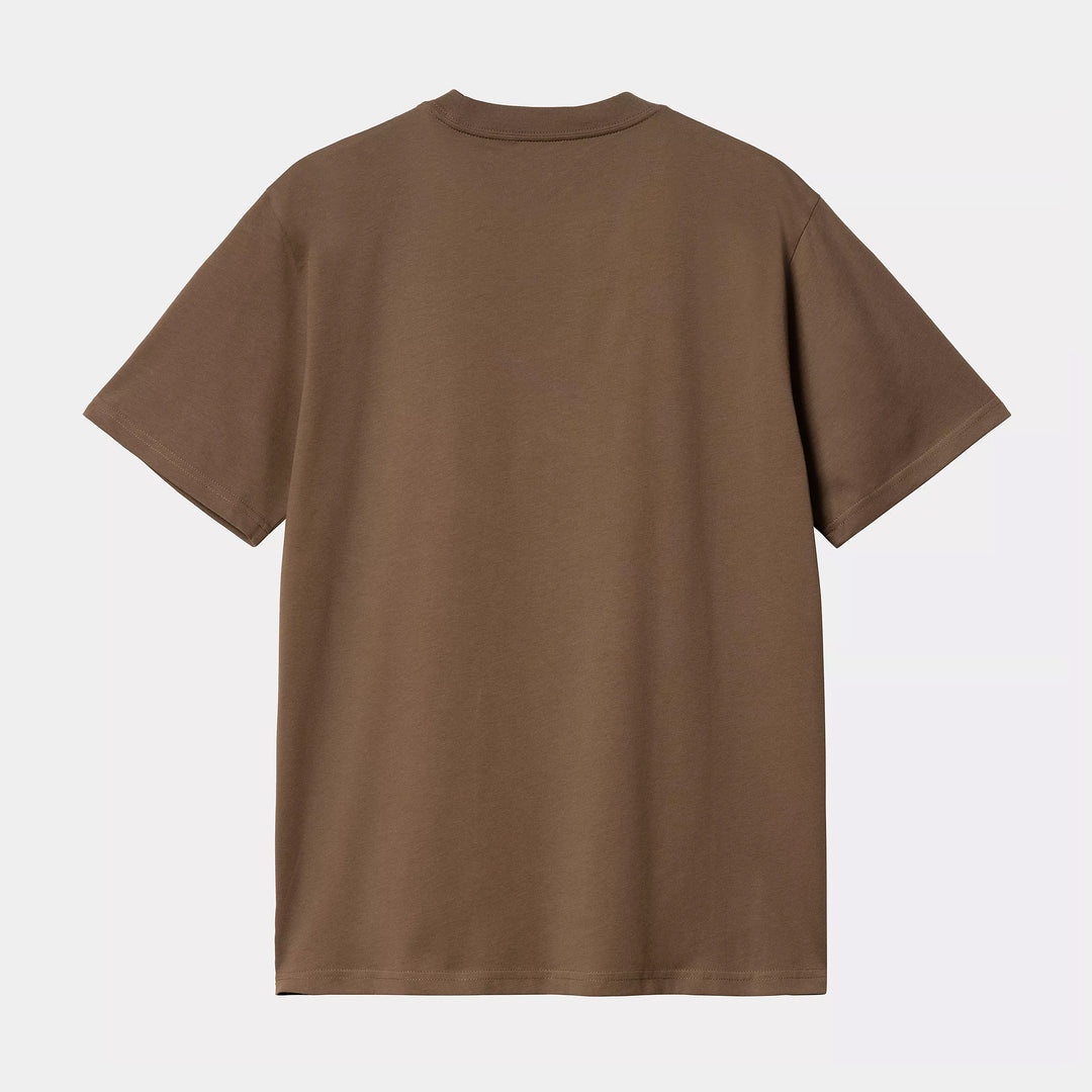 Carhartt WIP Move On Up T-Shirt - Chocolate/Back