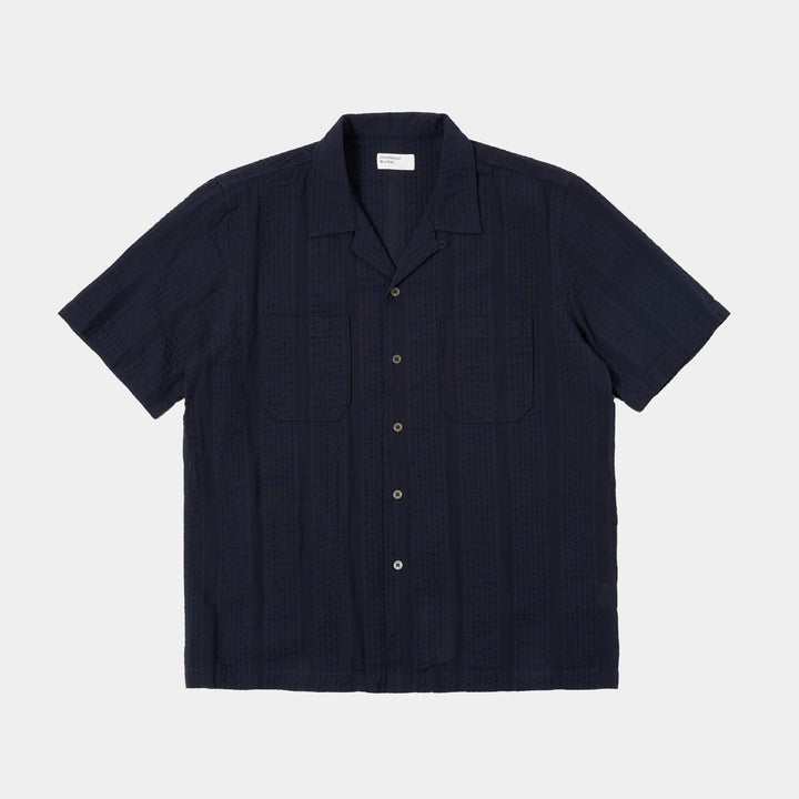 Universal Works Sal Road Shirt - Navy