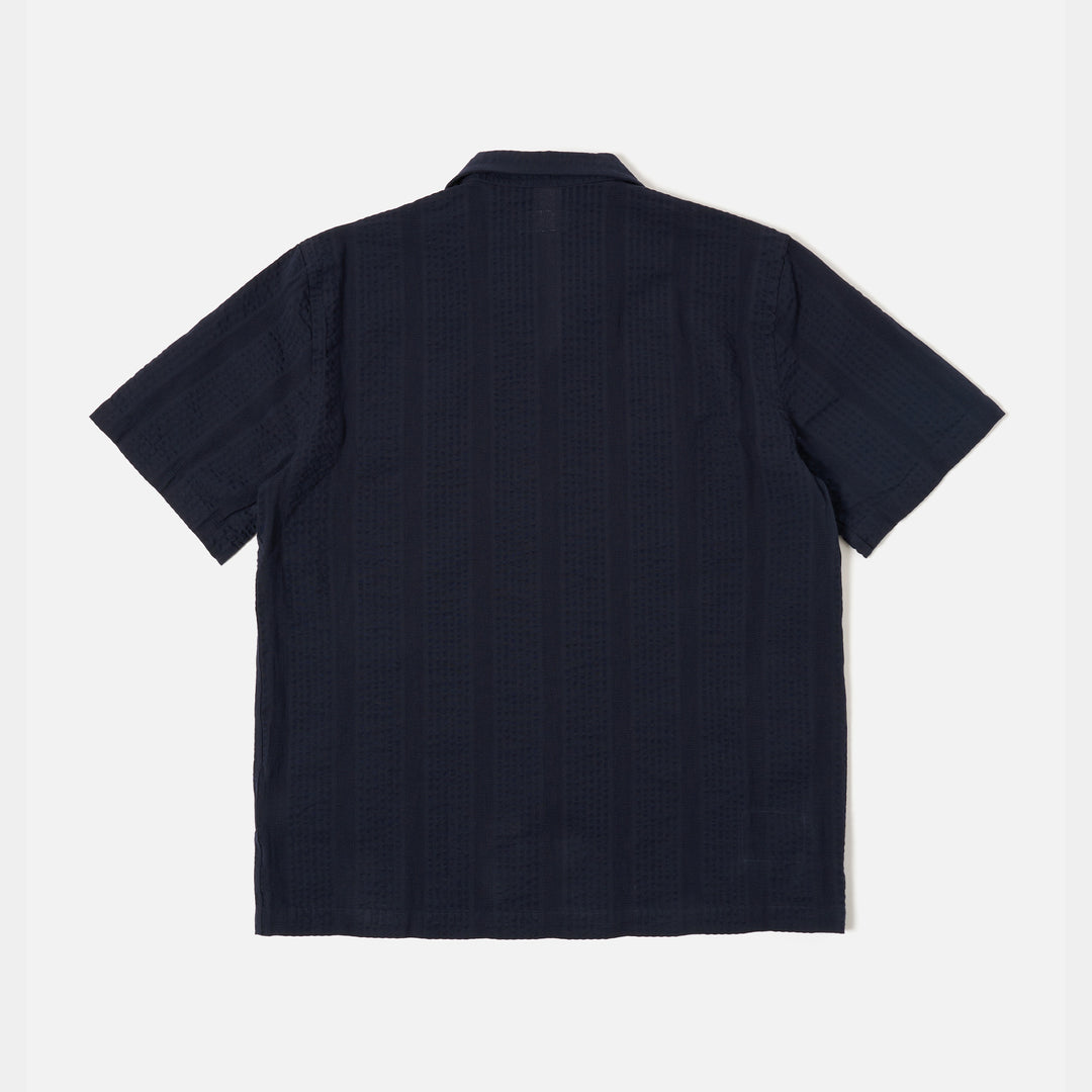 Universal Works Sal Road Shirt - Navy