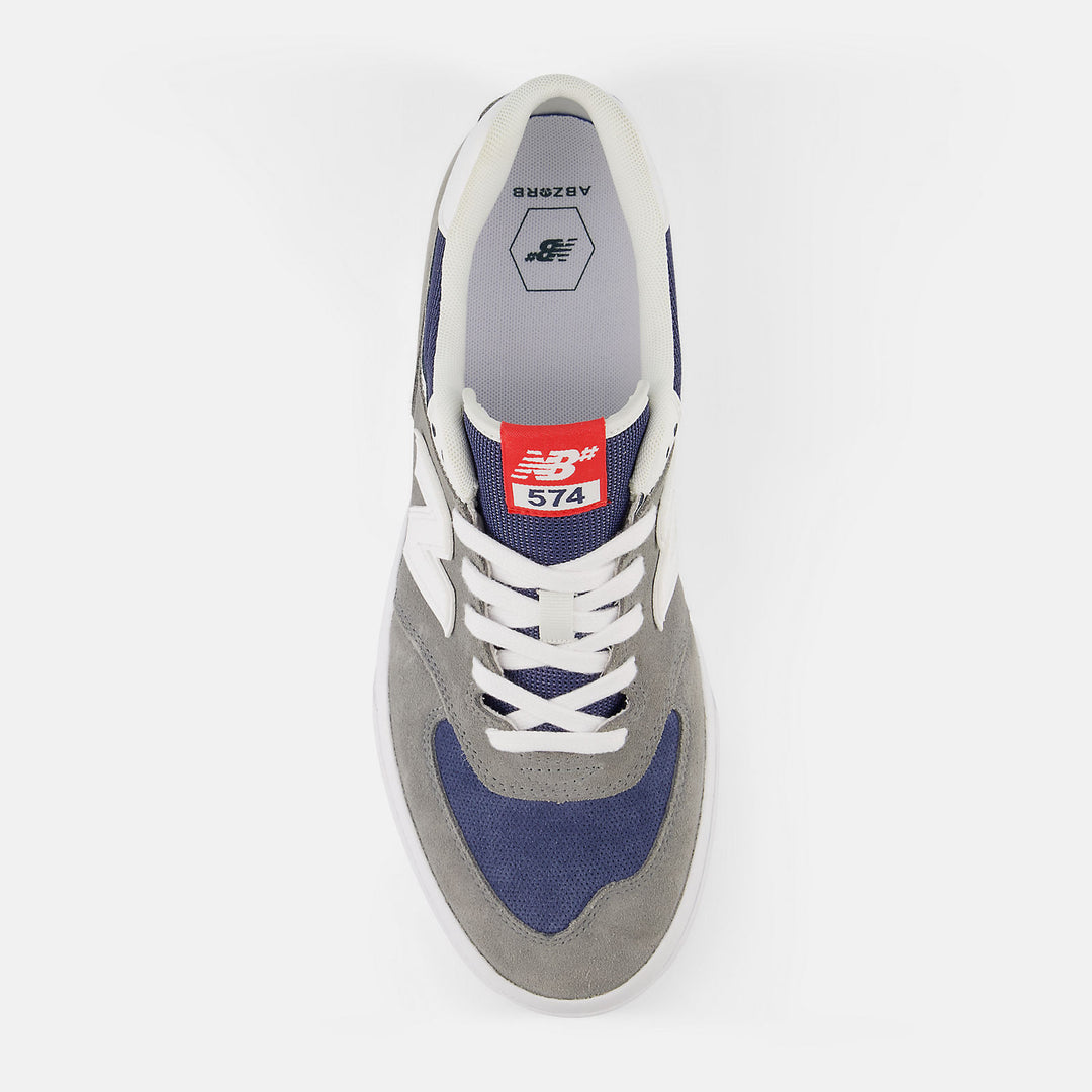 New Balance Numeric 574 Vulc Trainers - Grey