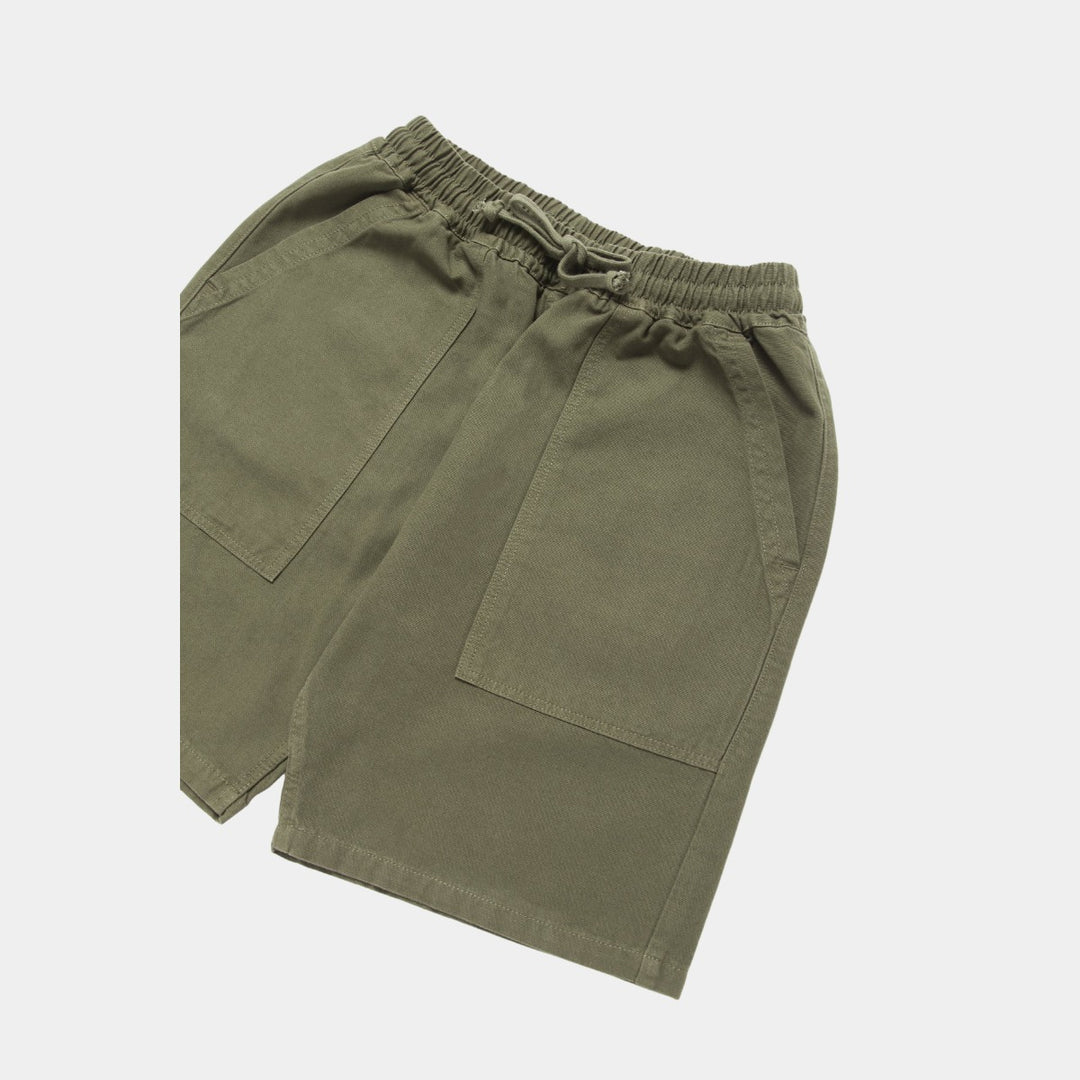 Service Works Classic Canvas Chef Shorts - Olive