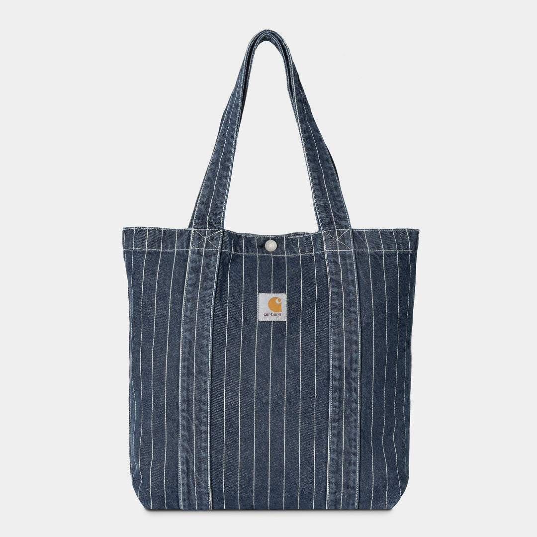 Carhartt WIP Orlean Tote Bag - Blue/White