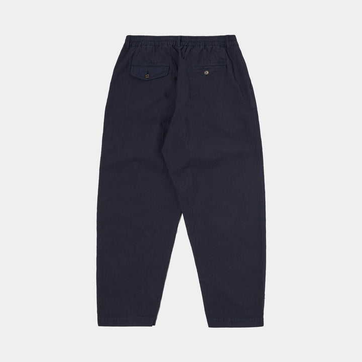 Universal Works Pleated Track Pants - Navy