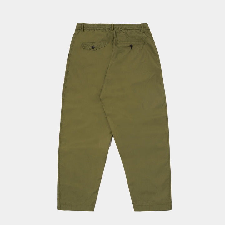 Universal Works Pleated Track Pant - Olive