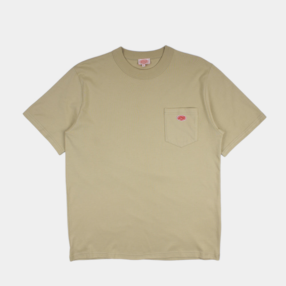 Armor-Lux Pocket T-Shirt - Pale Olive