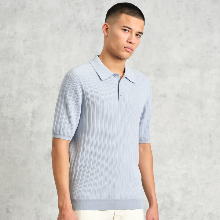 Wax London Naples Polo - Blue