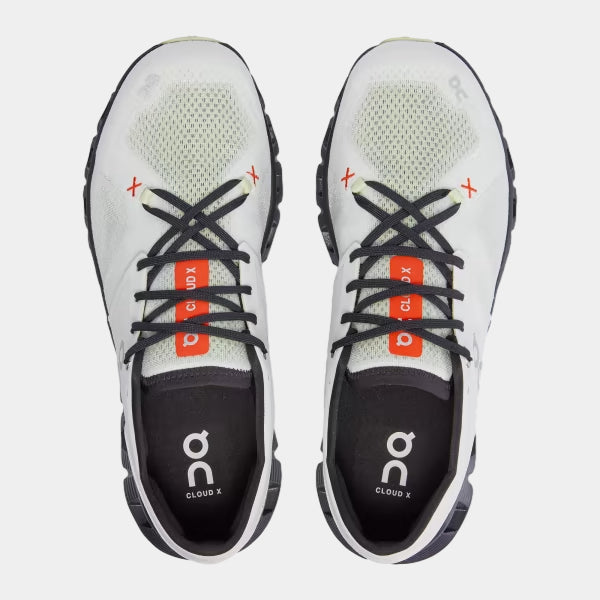 On Running Cloud X 3 Trainers - Ivory/Flame