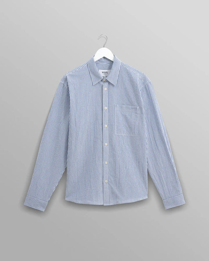 Wax London Rove Shirt - Blue