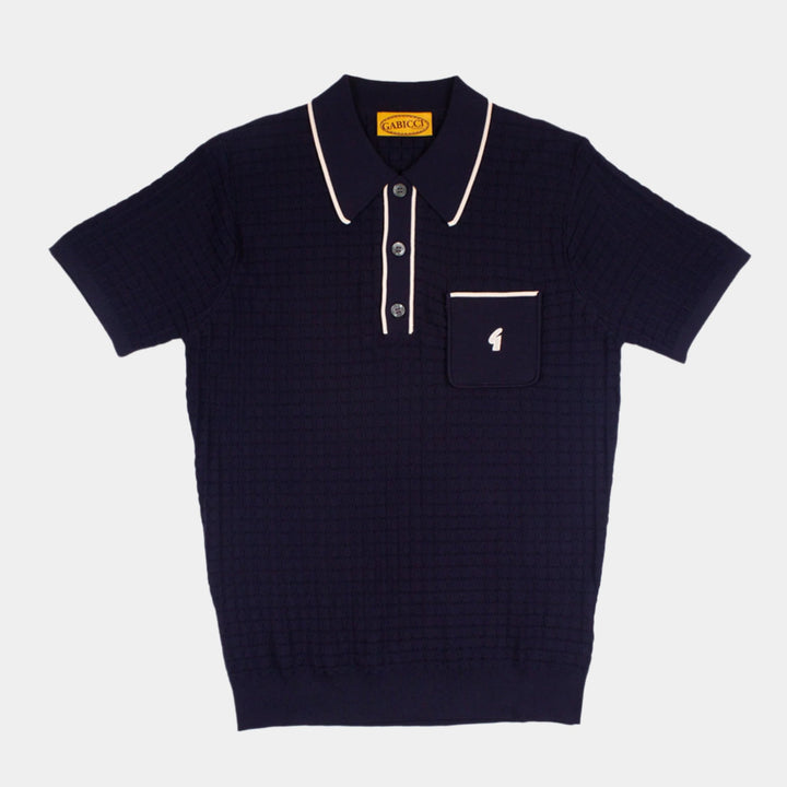 Gabicci Vintage Roy Polo Shirt - Navy