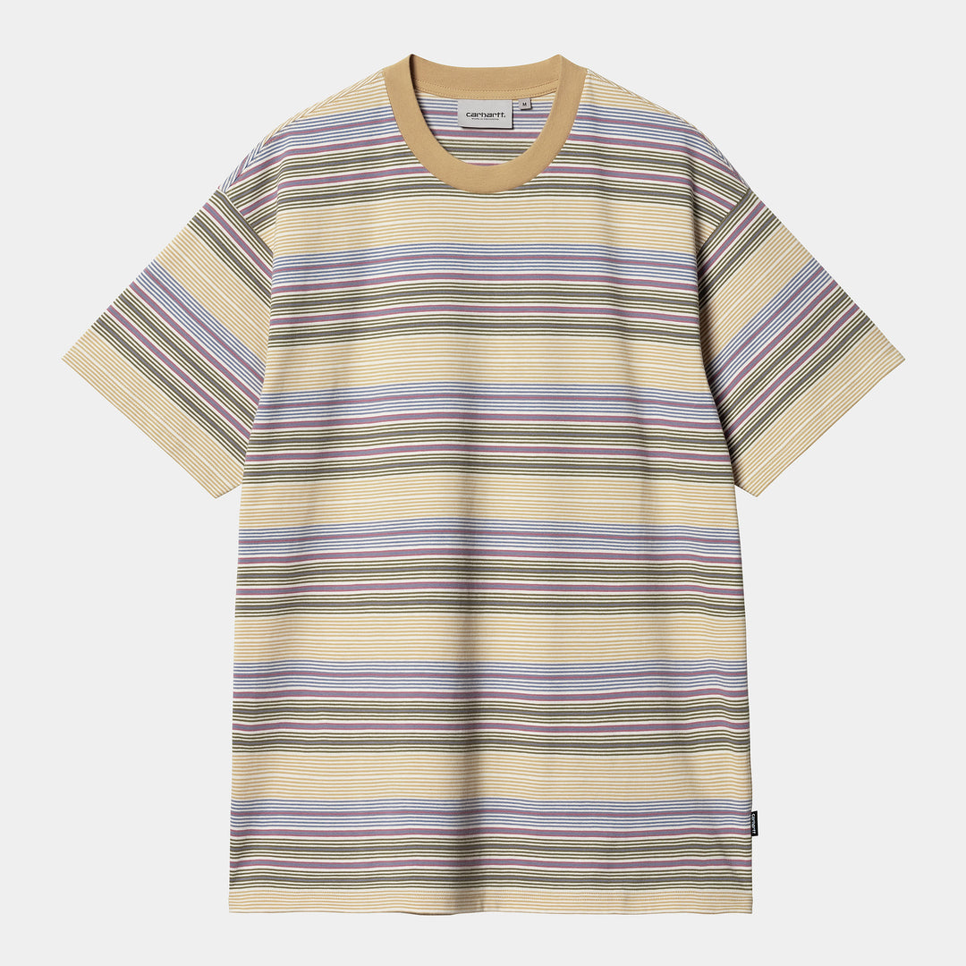 Carhartt WIP Coby T-Shirt - Bourbon Stripe
