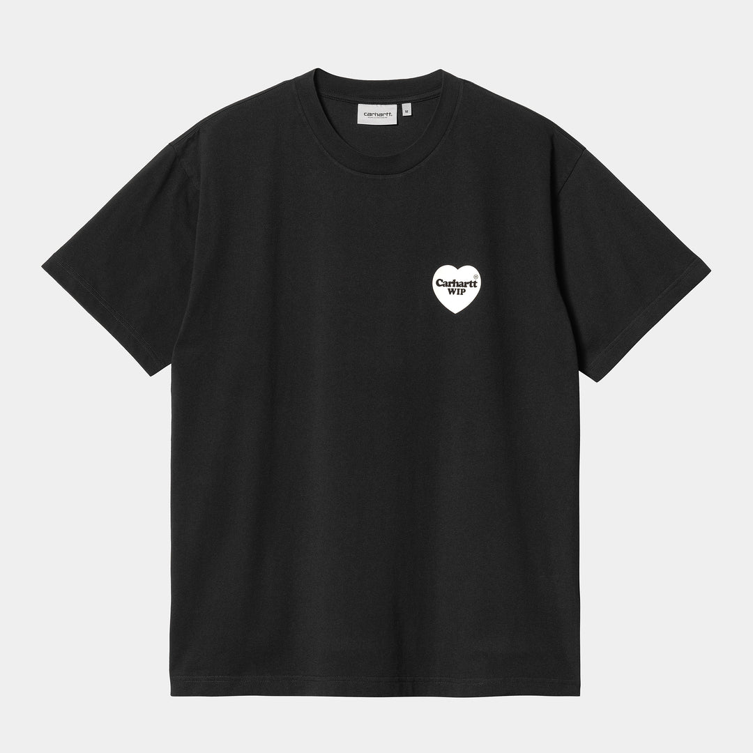 Carhartt WIP Heart Bandana T-Shirt - Black/White