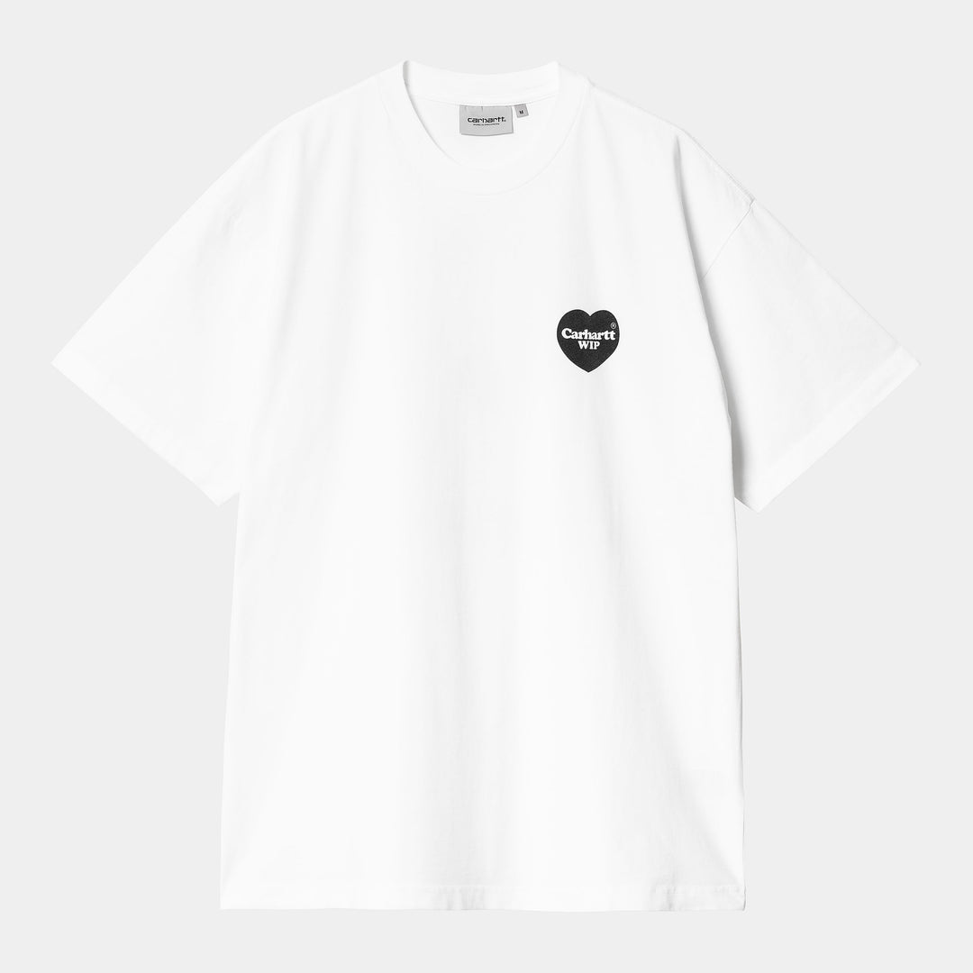 Carhartt WIP Heart Bandana T-Shirt - White/Black