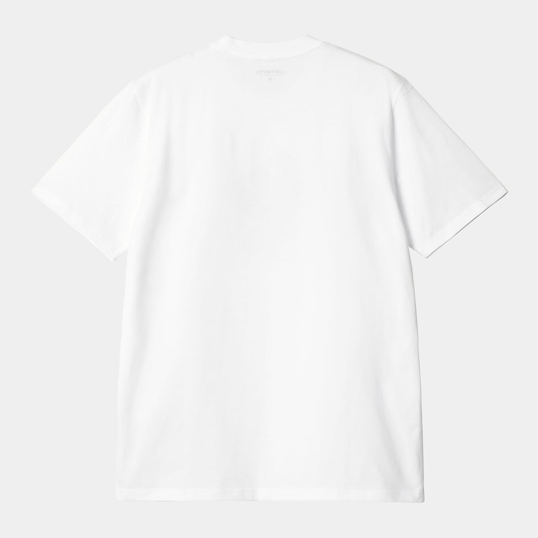 Carhartt WIP Move On Up T-Shirt - White/Black