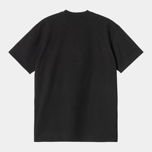 Carhartt WIP Women Pocket Heart T-Shirt - Black