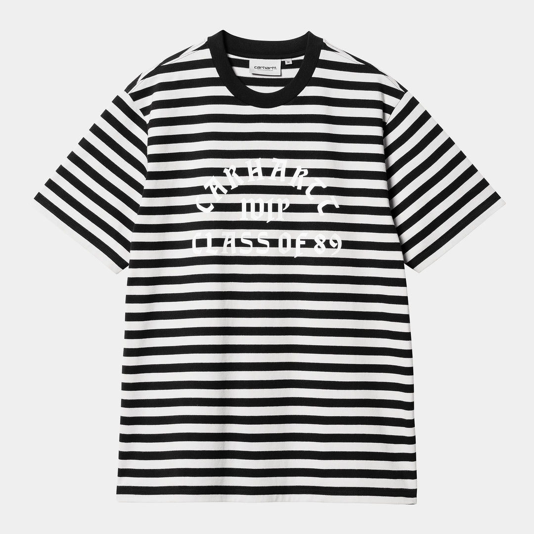 Carhartt WIP Scotty Athletic T-Shirt - Black/Sonic Silver