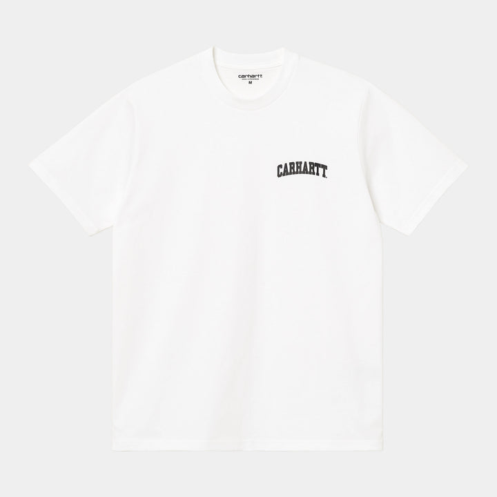 Carhartt WIP University Script T-Shirt - White/Black