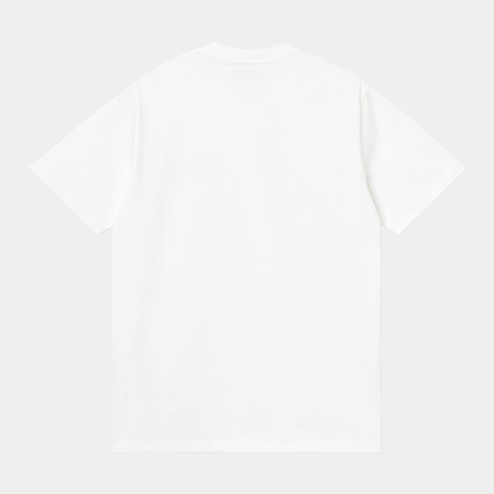 Carhartt WIP University Script T-Shirt - White/Black