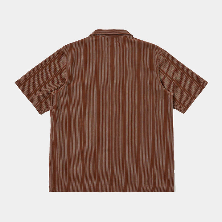 Universal Works Sal Road Shirt - Brown