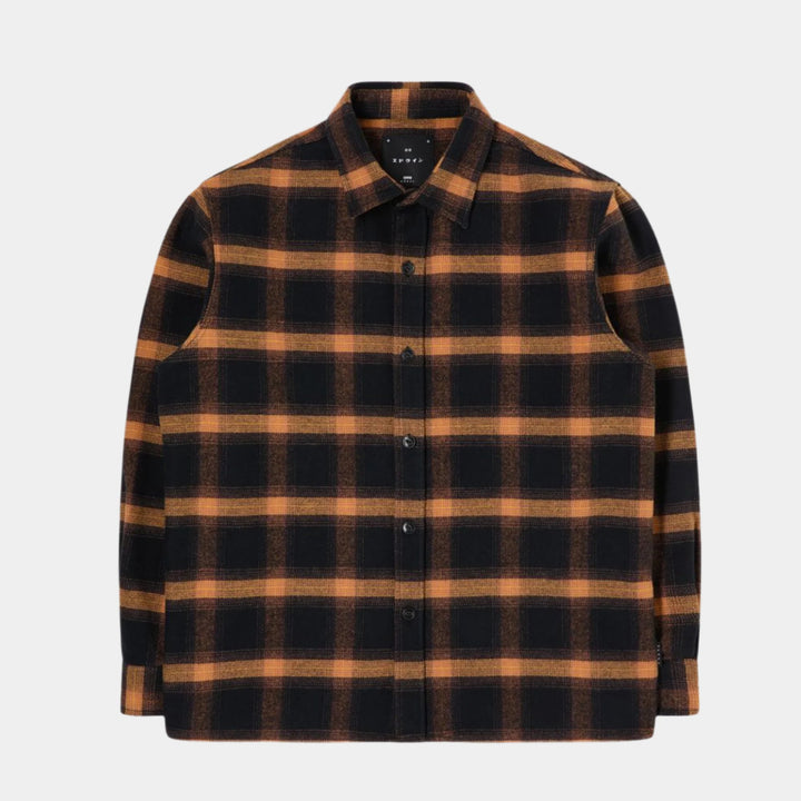 Edwin Sebastian Shirt - Brown/Black