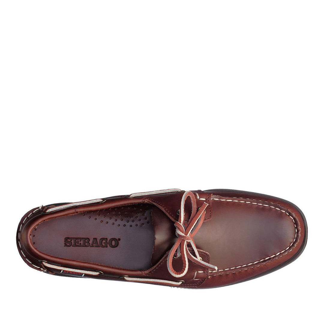 Sebago Docksides Portland FGL Waxed Leather Shoe