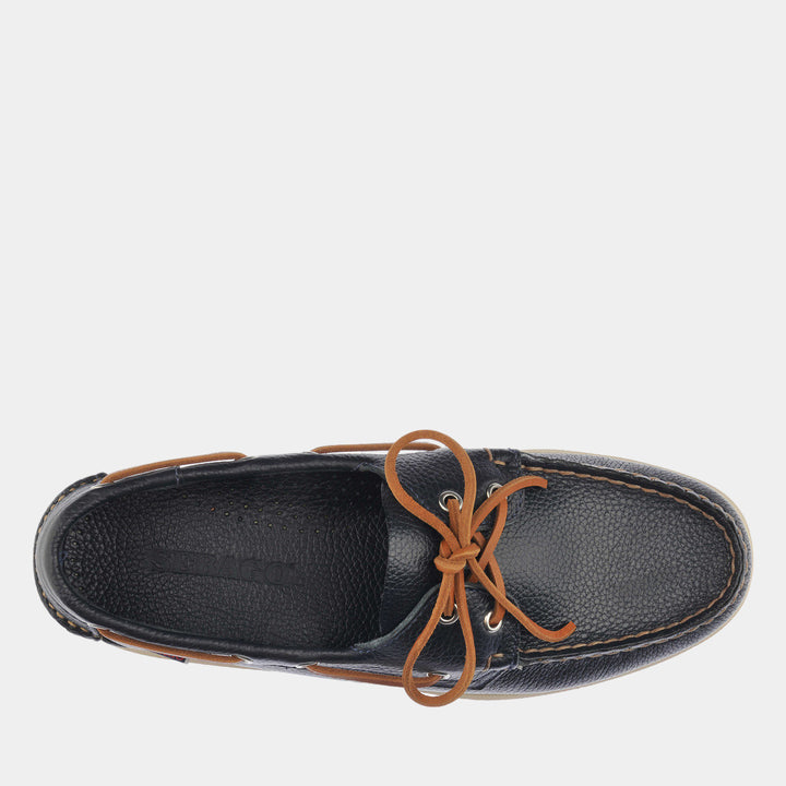 Sebago Portland Martellato Shoes - Blue Navy