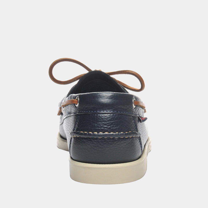 Sebago Portland Martellato Shoes - Blue Navy