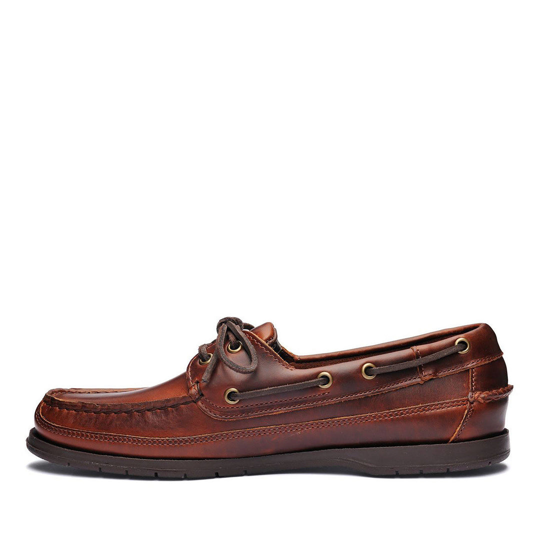 Sebago Schooner Shoe - Brown FGL Waxy Leather