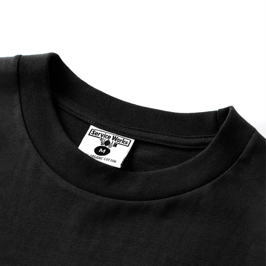 Service Works Service Arch Logo T-Shirt - Black