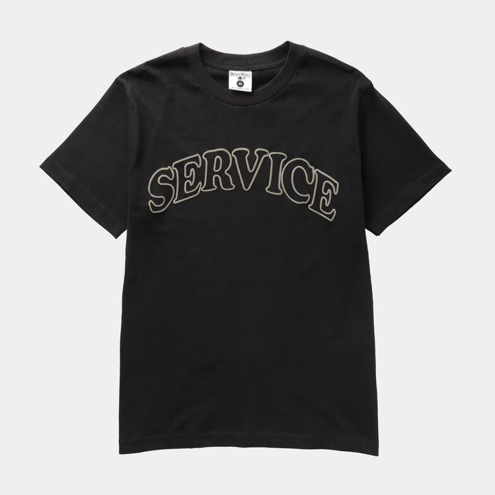 Service Works Service Arch Logo T-Shirt - Black