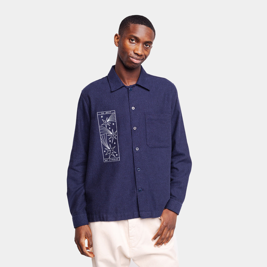 OLOW Slow Astral Shirt - Navy